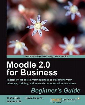 portada moodle 2.0 for business beginner's guide (en Inglés)