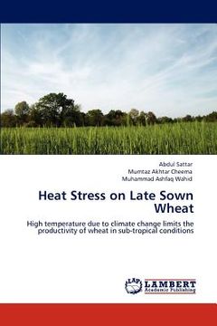 portada heat stress on late sown wheat (en Inglés)
