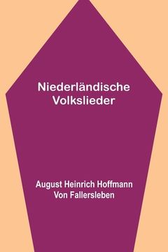 portada Niederländische Volkslieder (en Alemán)