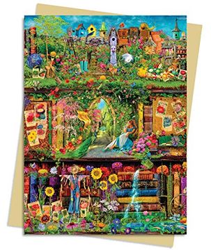 portada Aimee Stewart: Garden Bookshelves Greeting Card Pack: Pack of 6 (Greeting Cards) (in English)
