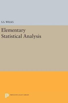 portada Elementary Statistical Analysis (Princeton Legacy Library) (en Inglés)