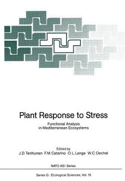 portada plant response to stress: functional analysis in mediterranean ecosystems (in English)
