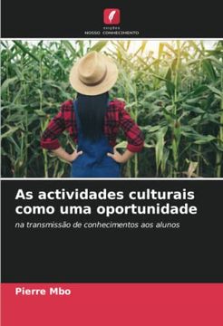 portada As Actividades Culturais Como uma Oportunidade