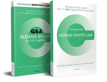 portada Human Rights and Civil Liberties Revision Concentrate Pack: Law Revision and Study Guide (in English)