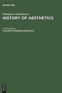 portada Modern Aesthetics: 003 (History of Aesthetics) (in English)