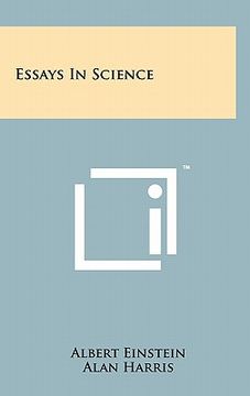 portada essays in science