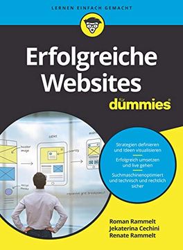portada Erfolgreiche Websites für Dummies (en Alemán)