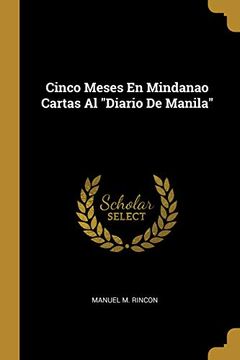 portada Cinco Meses en Mindanao Cartas al "Diario de Manila"