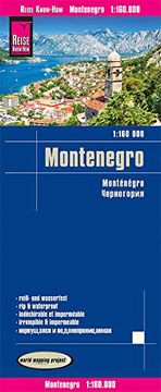 portada Reise Know-How Landkarte Montenegro (1: 160. 000): Reiß- und Wasserfest (World Mapping Project)