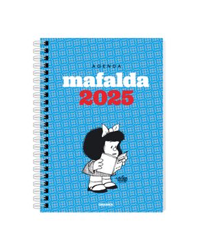 portada Mafalda 2025 Anillada Modulos Turquesa