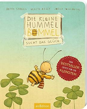 portada Die Kleine Hummel Bommel Sucht das Glück (Pappbilderbuch) (en Alemán)