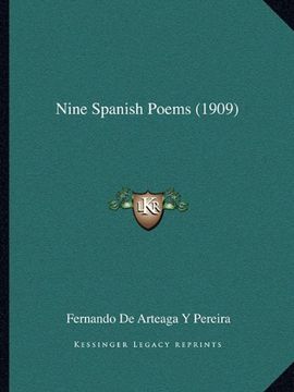 portada Nine Spanish Poems (1909)