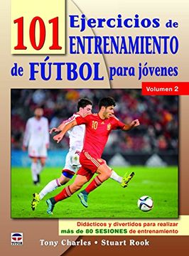 portada 101 Ejercicios de Entrenamiento de Futbol Para Jovenes (Vol. 2)