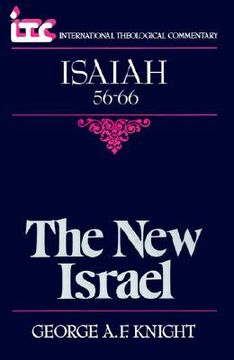 portada the new israel: a commentary on the book of isaiah 56-66 (en Inglés)