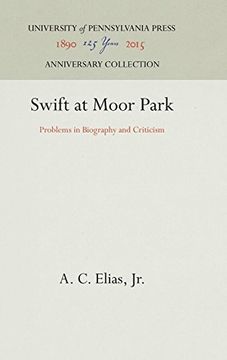 portada Swift at Moor Park: Problems in Biography and Criticism (en Inglés)