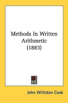 portada methods in written arithmetic (1883) (en Inglés)