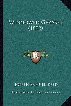 portada winnowed grasses (1892) (in English)