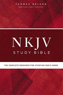portada Nkjv Study Bible, Hardcover, Comfort Print: The Complete Resource for Studying God's Word (Thomas Nelson) (en Inglés)