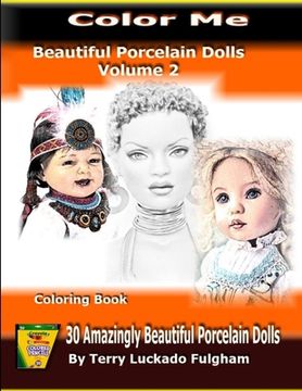 portada Color Me Beautiful Porcelain Dolls - Volume 2 (en Inglés)
