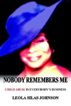 portada nobody remembers me (en Inglés)