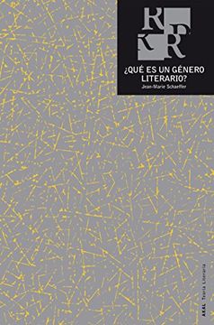 portada Qué es un Género Literario? (in Spanish)