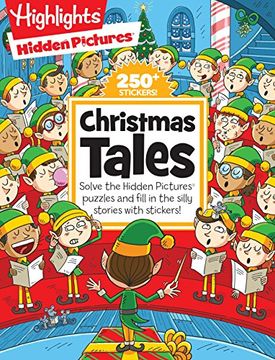 portada Christmas Tales (Highlights(Tm) Hidden Pictures® Silly Sticker Stories(Tm)) (en Inglés)
