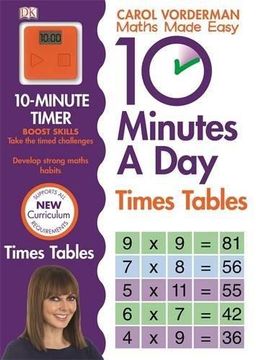 portada 10 Minutes A Day Times Table (Made Easy Workbooks) 