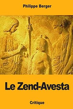 portada Le Zend-Avesta (en Francés)