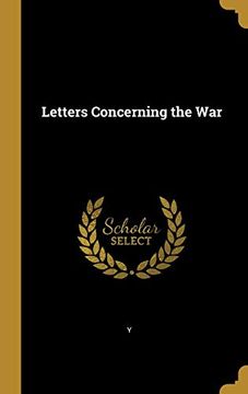 portada Letters Concerning the war 