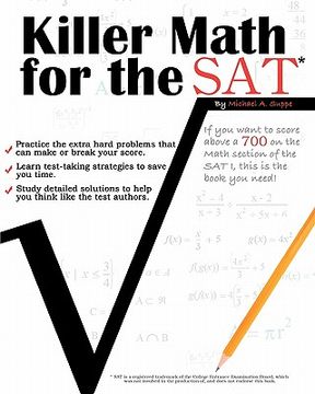 portada killer math for the sat (en Inglés)