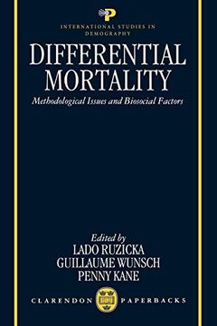 portada Differential Mortality: Methodological Issues and Biosocial Factors (International Studies in Demography) (en Inglés)