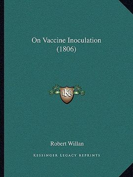 portada on vaccine inoculation (1806) (in English)