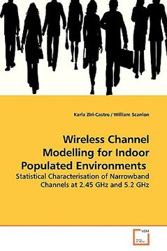portada wireless channel modelling for indoor populated environments (en Inglés)