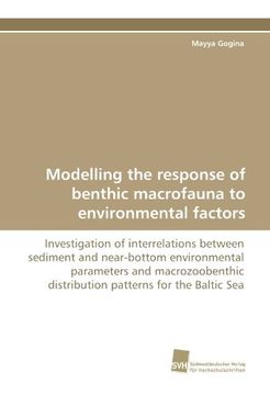 portada modelling the response of benthic macrofauna to environmental factors (en Inglés)