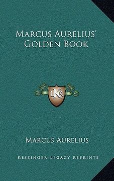portada marcus aurelius' golden book (en Inglés)