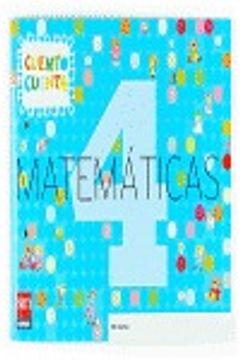 portada Matemáticas, Cuento cuenta 4. Educación Infantil
