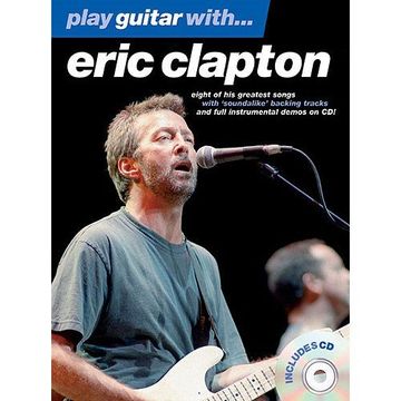 portada Play Guitar With. Eric Clapton (Music) (in English)