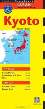 portada Kyoto Travel Map Fourth Edition (in English)