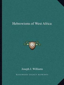 portada hebrewisms of west africa (in English)