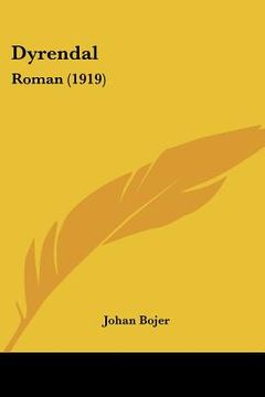 portada dyrendal: roman (1919) (en Inglés)