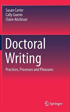 portada Doctoral Writing: Practices, Processes and Pleasures (en Inglés)