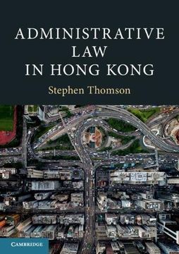 portada Administrative law in Hong Kong (en Inglés)