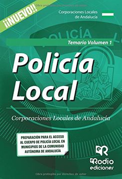 portada Policía Local. Corporaciones Locales de Andalucía. Temario Volumen 1 (Spanish Edition)