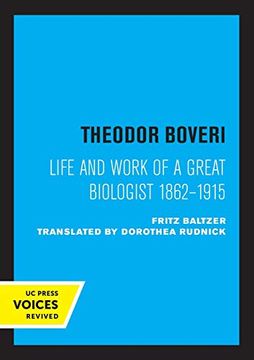 portada Theodor Boveri: Life and Work of a Great Biologist (in English)