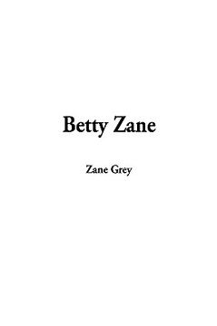 portada betty zane (en Inglés)