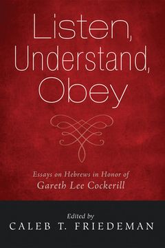 portada Listen, Understand, Obey (en Inglés)