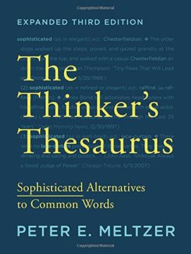 portada The Thinker's Thesaurus: Sophisticated Alternatives to Common Words (en Inglés)