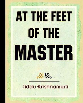 portada at the feet of the master - krishnamurti