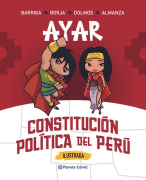 portada Constitución Política del Perú Ayar
