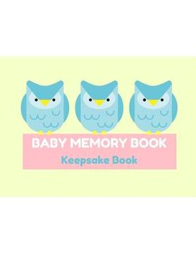 portada Baby Memory Book: Keepsake Book (en Inglés)